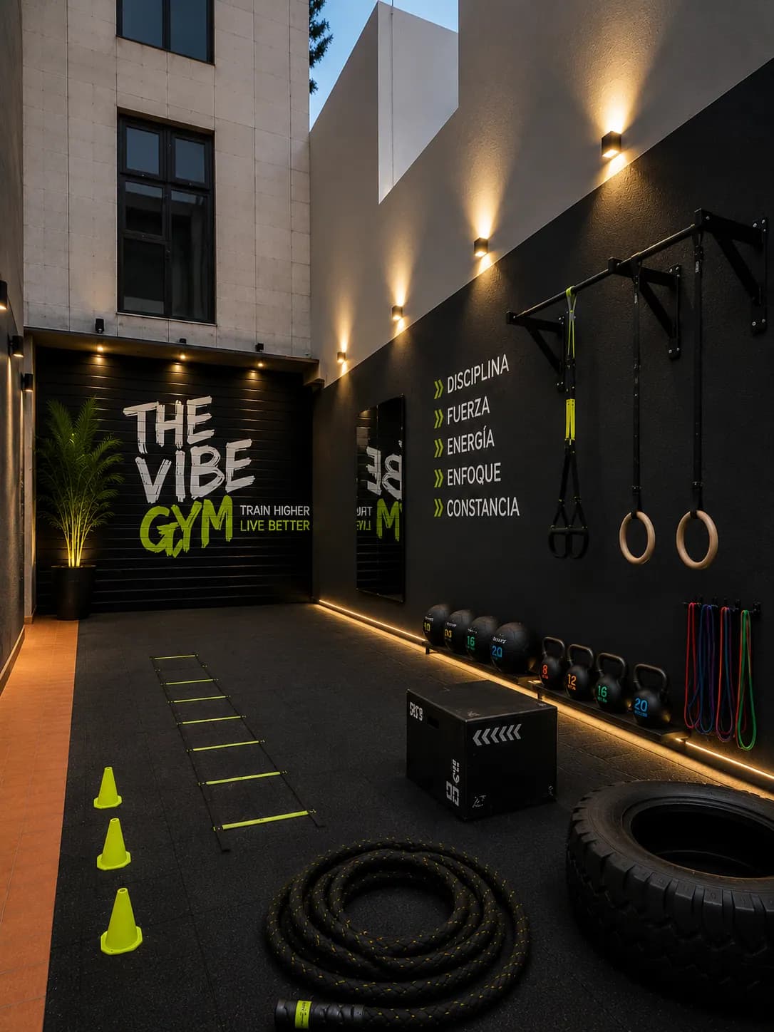 Vibe Gym — HYROX-inspired functional training space